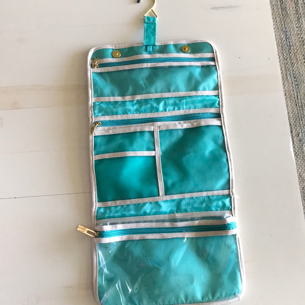 Tartan Twine make-up or jewelry bag.